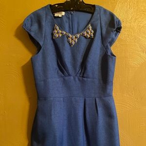 Kay Unger Blue dress